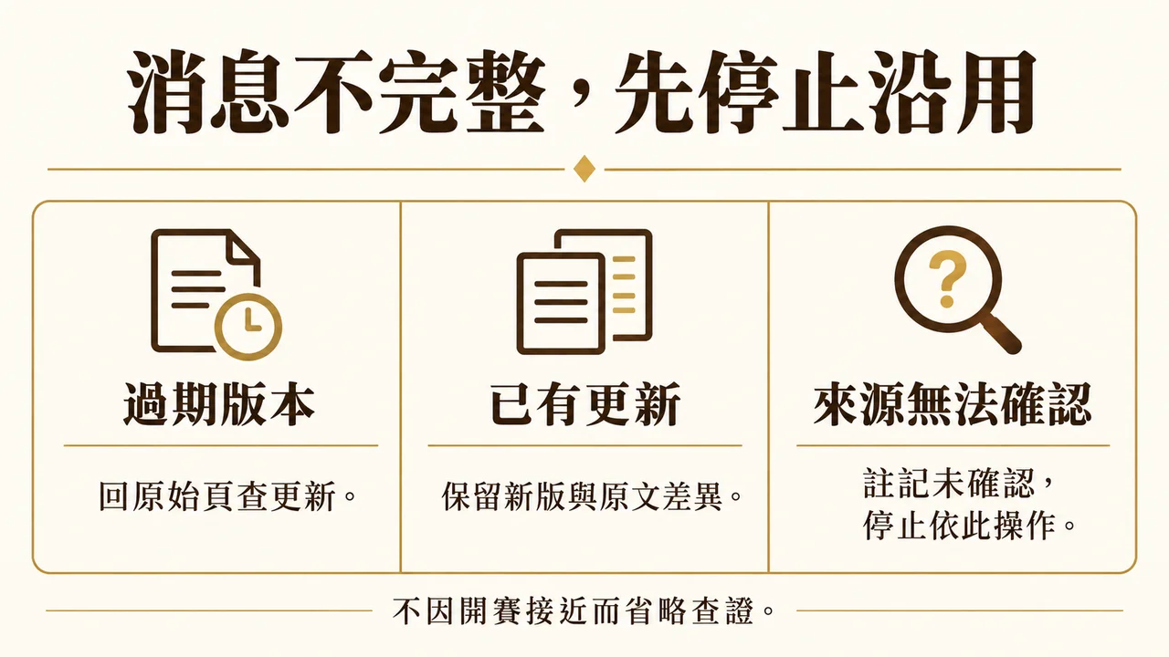 消息過期更新未確認的處理